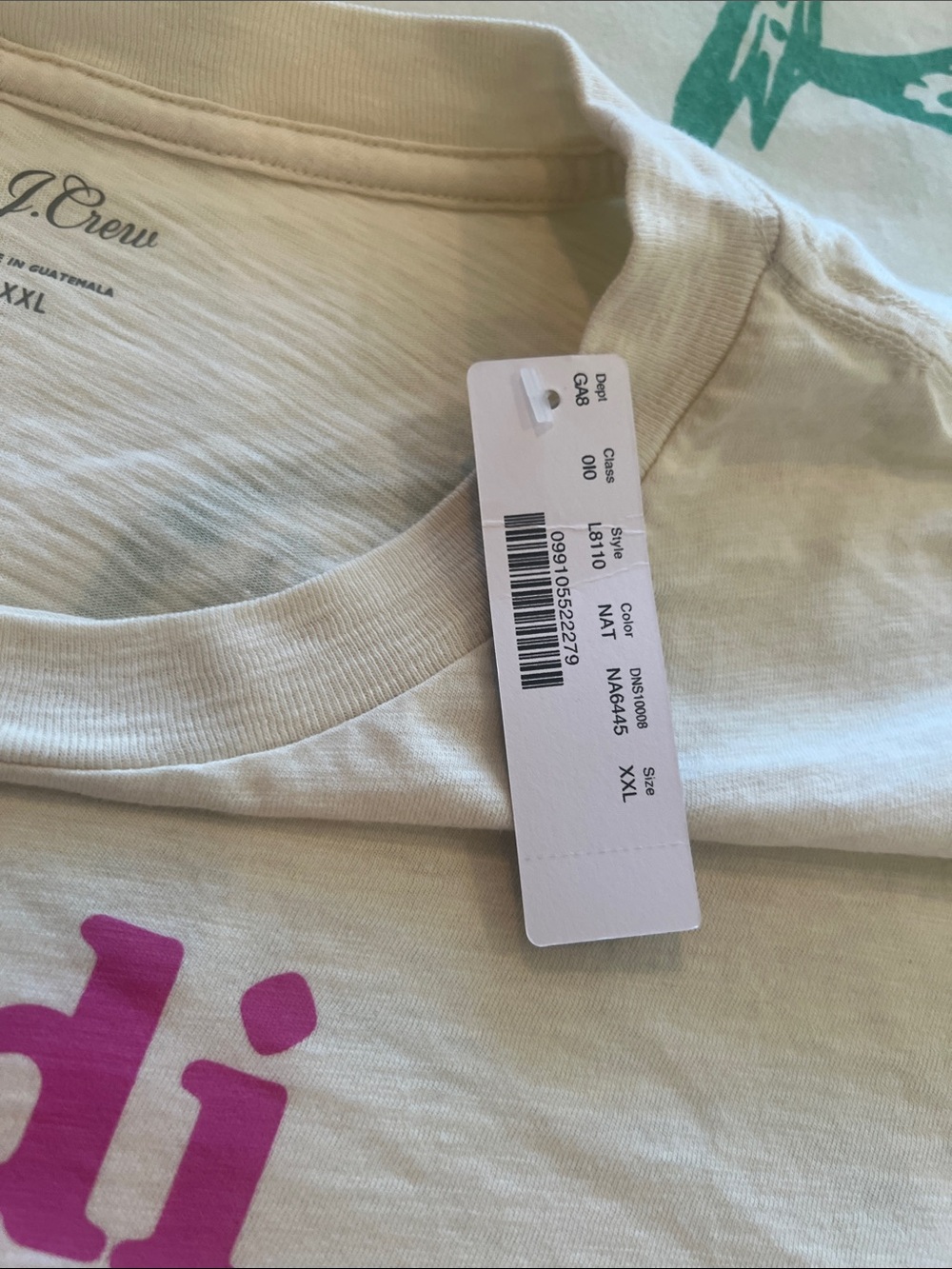 J. Crew "Les jours de la semaine" crewneck T-shirt - Picture 6 of 6